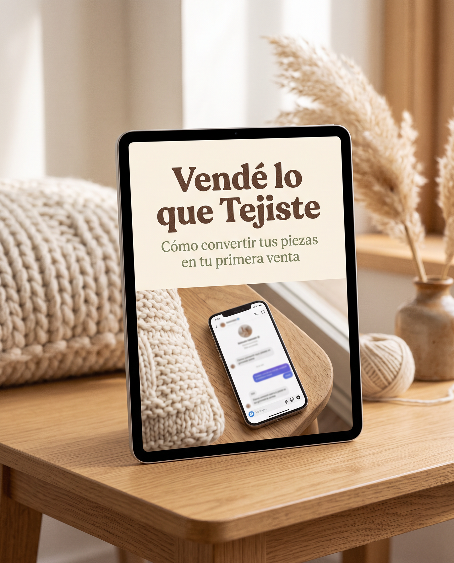 🧶 Vendé lo que Tejes